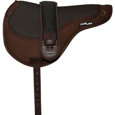 Jezdecký pad THINLINE Comfort včetně podbřišníku dark brown – Zboží Dáma