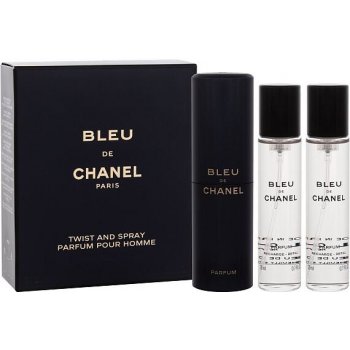 Chanel Bleu de Chanel Twist and Spray parfémovaná voda pánská 3 x 20 ml