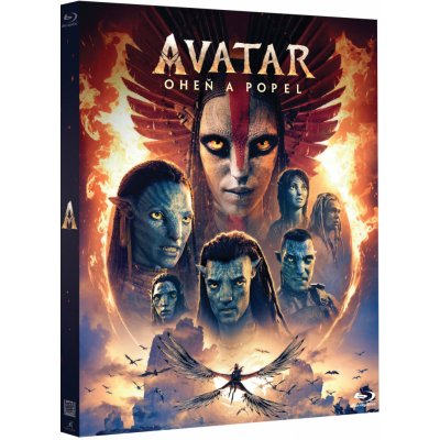 Avatar: Oheň a popel BD + bonus disk Edice v rukávu – Zboží Dáma
