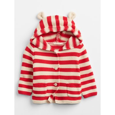 GAP Baby pruhovaný svetr Červená – Hledejceny.cz