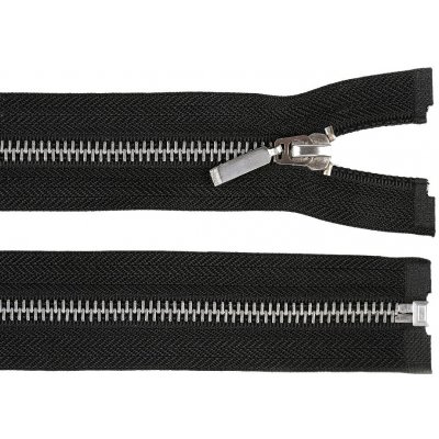Kovový zip No 5 délka 85 cm, malé, 322 černá – Hledejceny.cz