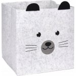 MAT koš filc Zvířátko 32 x 32 x 32 cm mix barev a motivů – Zboží Dáma