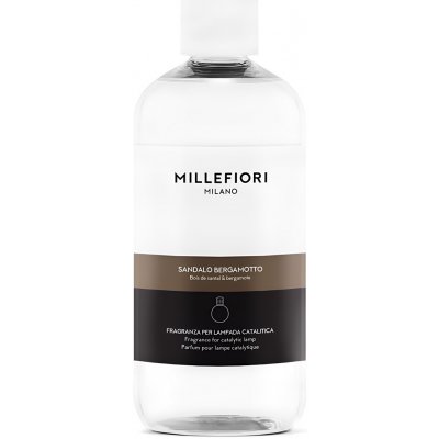 Millefiori Milano Sandalo Bergamotto náplň do katalytické lampy 500 ml – Zboží Mobilmania