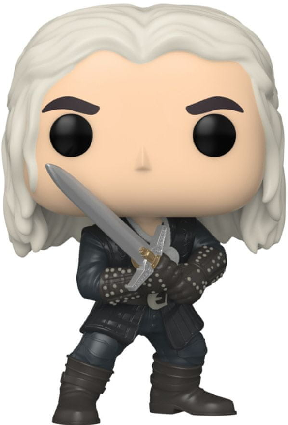 Funko Pop! Zaklínač Geralt w/ Sword Netflix Television 1385