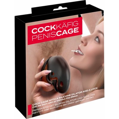 You2Toys - klec na penis s penisovým zátekem černá – Zboží Dáma