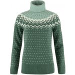 Fjallraven Övik Knit Roller Neck W Deep Patina-Misty Green – Hledejceny.cz