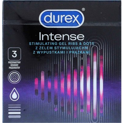Durex Intense 3 ks – Zboží Mobilmania