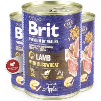 Brit Premium by Nature Lamb with Buckwheat 400 g