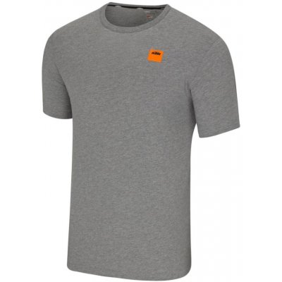 KTM triko Pure Racing dark grey/melange – Zboží Mobilmania