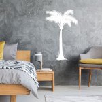 SABLIO Samolepka na zeď Palma 2 rozměry 40x60 cm – Sleviste.cz