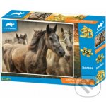 PRIME 3D PUZZLE Koně 300 ks – Sleviste.cz