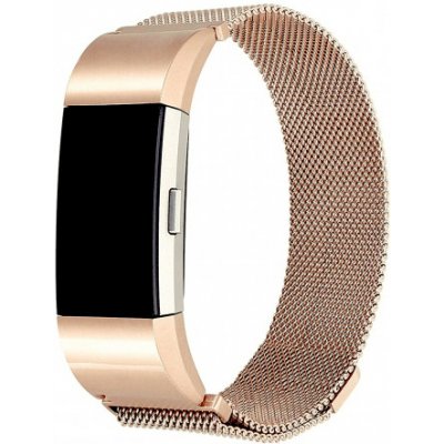 BStrap Milanese Small řemínek na Fitbit Charge 2, rose gold SFI001C07 – Hledejceny.cz