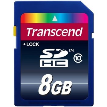 Transcend SDHC 8 GB Class 10 TS8GSDHC10