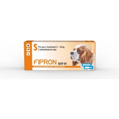 Fipron Spot-on Dog S 3 x 0,67 ml – Hledejceny.cz