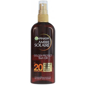 Garnier Ambre Solaire Golden Protect olej na opalování SPF20 150 ml