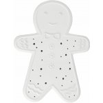 räder Svítící LED dekorace Gingerbread, bílá barva, porcelán – Hledejceny.cz
