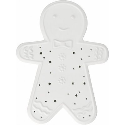 räder Svítící LED dekorace Gingerbread, bílá barva, porcelán – Hledejceny.cz