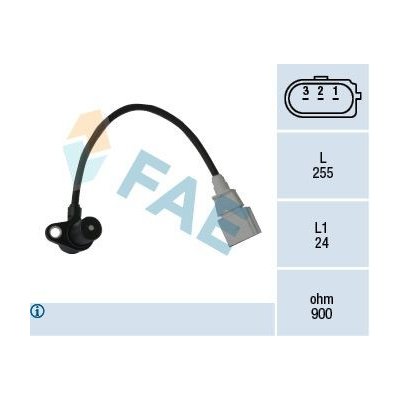 Generátor impulsů, klikový hřídel FAE 79050 – Hledejceny.cz