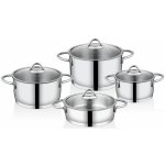 4Home sada nádobí Vision, skleněné poklice 8 ks – Zboží Dáma