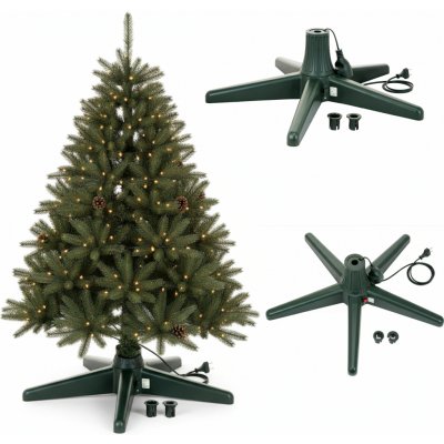 Lebula - Stojan na umělý vánoční stromek otočný – Zbozi.Blesk.cz