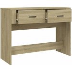 NoBi CELINE dřevo, kov, dub sonoma černá – Sleviste.cz