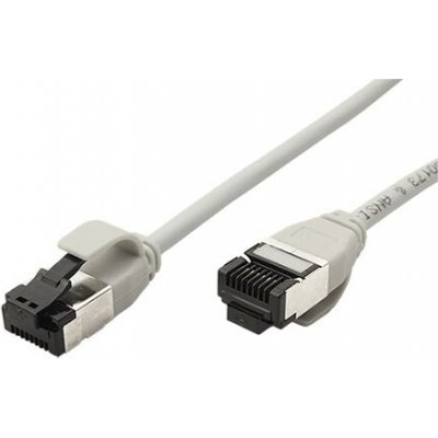 Roline 21.15.3212 U/FTP patch kat. 8 tenký LSOH 0,5m šedý – Zboží Živě
