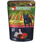 Ontario Adult chrupavky s kuřecím ve vývaru 100 g – Zboží Mobilmania