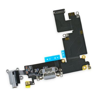 Napájecí datový konektor Apple iPhone 6 Plus - Šedý (Originál)