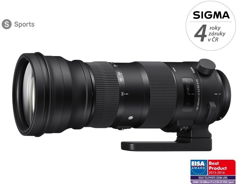 SIGMA 150-600mm f/5-6.3 DG OS HSM SPORTS Canon