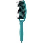 Olivia Garden Fingerbrush Medium Blue Lagoon Profesionální kartáč s kančími štětinami FB1PC-BL – Zboží Dáma