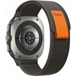 Tech-Protect Nylon na Samsung Galaxy Watch Ultra, 47 mm, černý / oranžový TEC312382 – Sleviste.cz