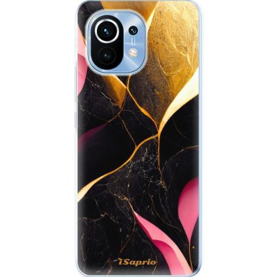 Pouzdro iSaprio - Gold Pink Marble - Xiaomi Mi 11 – Zbozi.Blesk.cz