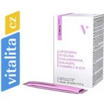 Liposomal Kyselina Hyaluronová + Kolagen + Vitamín C & Q10 30 x 6.5 g – Hledejceny.cz