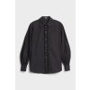 Dámská košile Karl Lagerfeld Decorative Trimpoplin shirt černá