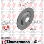 Brzdový kotouč ZIMMERMANN 280.3190.20