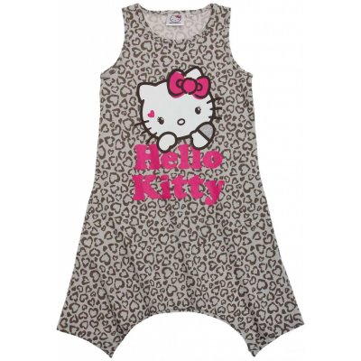 LamaLoli Hello Kitty šatičky bavlněné šedé – Hledejceny.cz