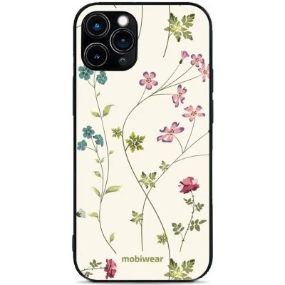 Pouzdro Mobiwear Glossy Apple iPhone 11 Pro - G035G - Tenké rostlinky s květy – Zboží Mobilmania