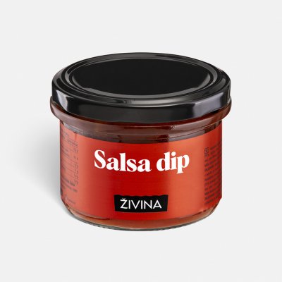 Živina Salsa dip pálivá mexická rajčatová omáčka 220 g – Zboží Dáma