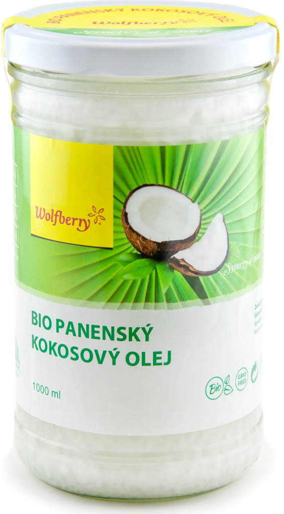 Příslušenství k Wolfberry Panenský kokosový olej Bio 1000 ml - Heureka.cz