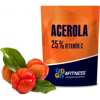 4Fitness Acerola extrakt 25 % 200 g – Hledejceny.cz
