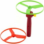 Vystřelovací vrtulka + startér plast 9cm asst 2 barvy v sáčku – Zboží Dáma