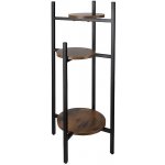 Ruhhy 25627 Stojan na květiny 81 x 27 x 27 cm hnědý – Zboží Dáma