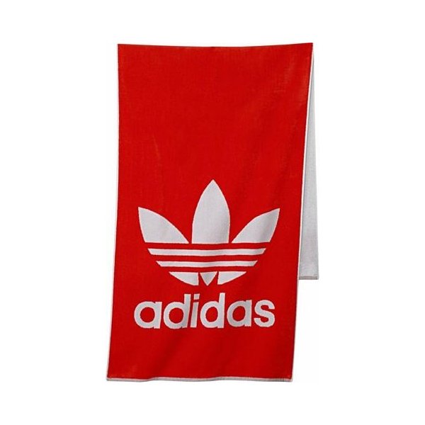 Adidas Osuška Originals » Color« se sportovním vzorem červená 70x140 cm od  2 099 Kč - Heureka.cz