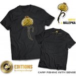 4Anglersdesign Tričko Carp Fishing With Sense – Zboží Dáma