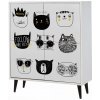 Komody Hanah Home Cats 95 cm