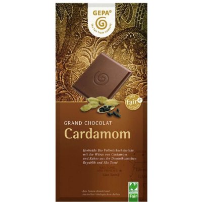 Gepa Bio mléčná s kardamomem, 100 g – Zboží Dáma