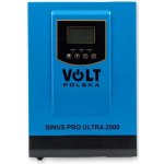 VOLT Hybridní měnič napětí Sinus Pro Ultra 2000 12/230V 1000/2000W MPPT 60A – Zbozi.Blesk.cz