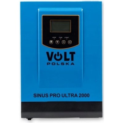 VOLT Hybridní měnič napětí Sinus Pro Ultra 2000 12/230V 1000/2000W MPPT 60A – Zbozi.Blesk.cz