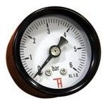 LINDR Manometr p.40mm 0-6 Bar zadní OST02878 – Zbozi.Blesk.cz
