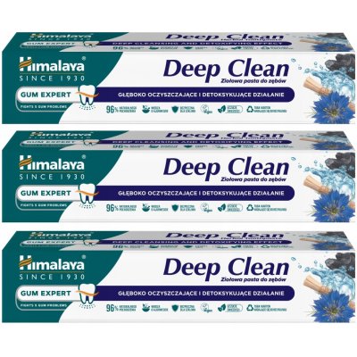 Himalaya Deep Clean Hloubkové Čištění a Detoxikaci 3 x 75 ml – Hledejceny.cz